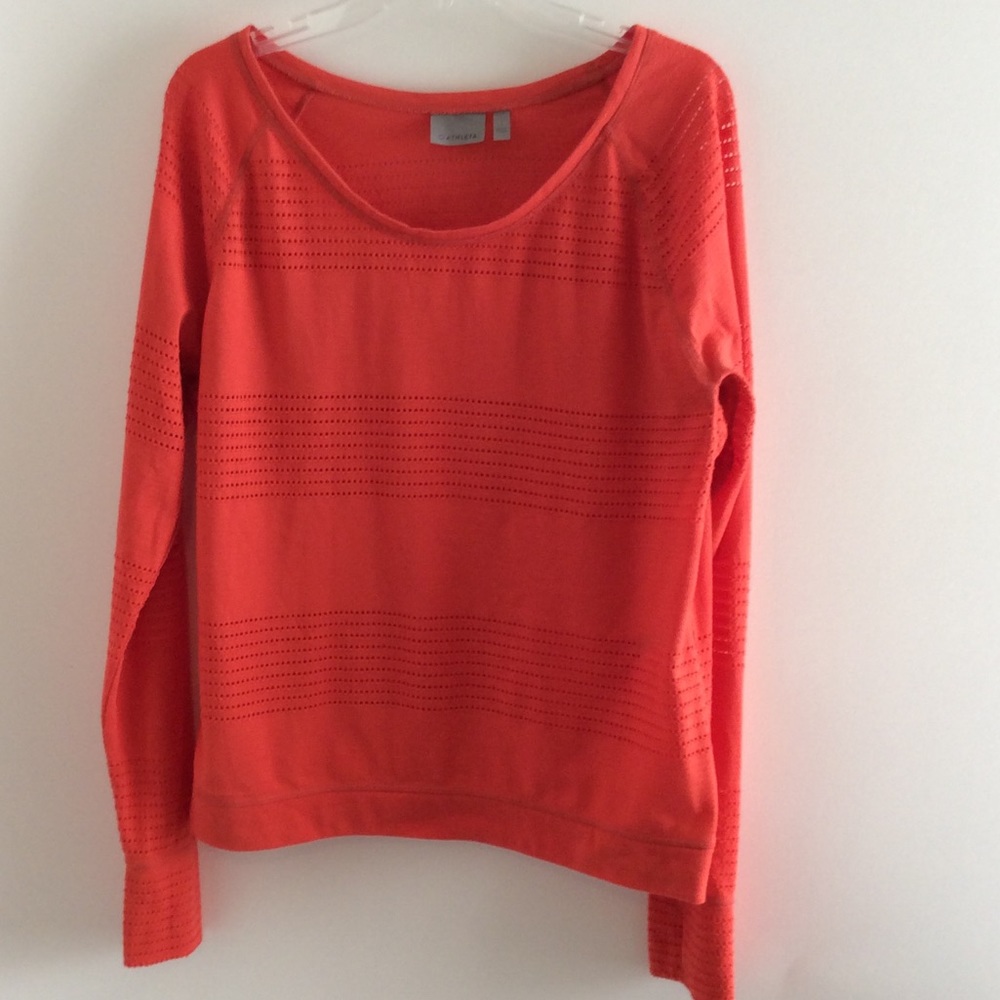 Athleta Eyelet Detail Top